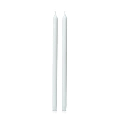 White 50cm Dinner Candles - Pack of 96