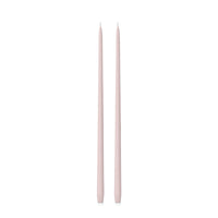 Antique Pink 55cm Taper Candles