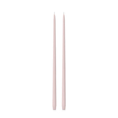 Antique Pink 55cm Taper Candles Pack of 2