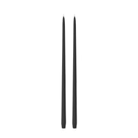 Black 55cm Taper Candles
