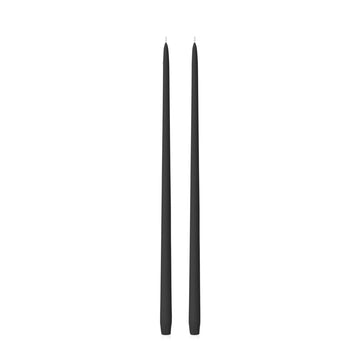 Black 55cm Taper Candles - Pack of 96