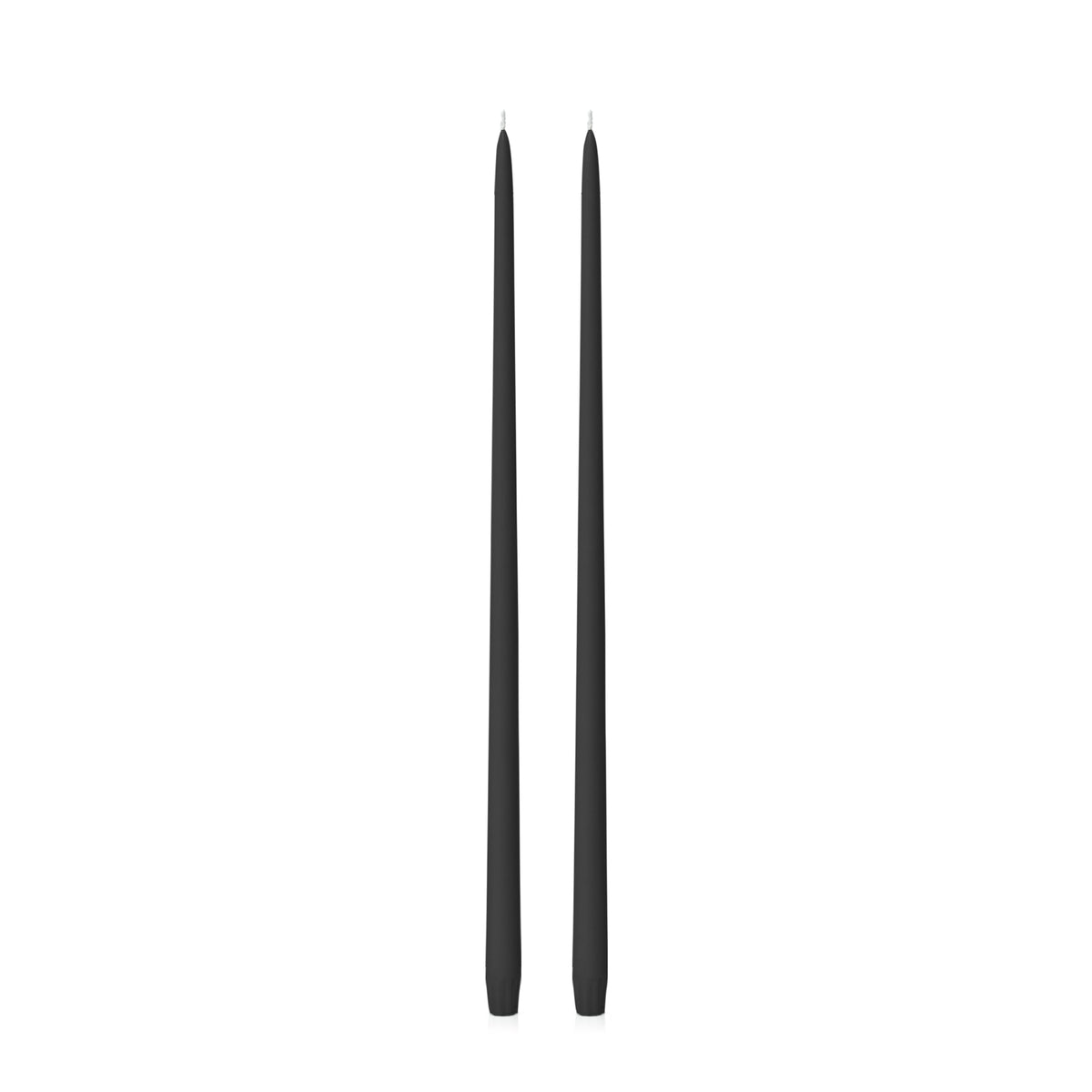 Black 55cm Taper Candles - Pack of 96