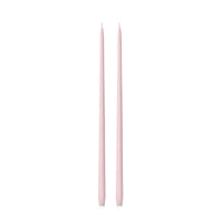 Blush Pink 55cm Taper Candles