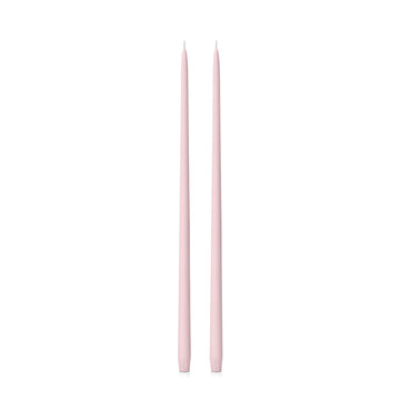 Blush Pink 55cm Taper Candles - Pack of 96