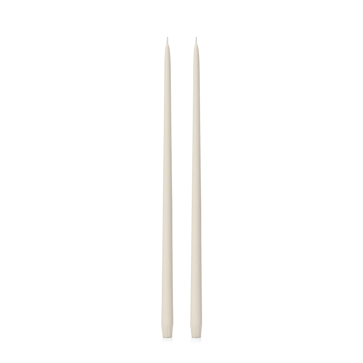 Ivory 55cm Taper Candles - Pack of 96