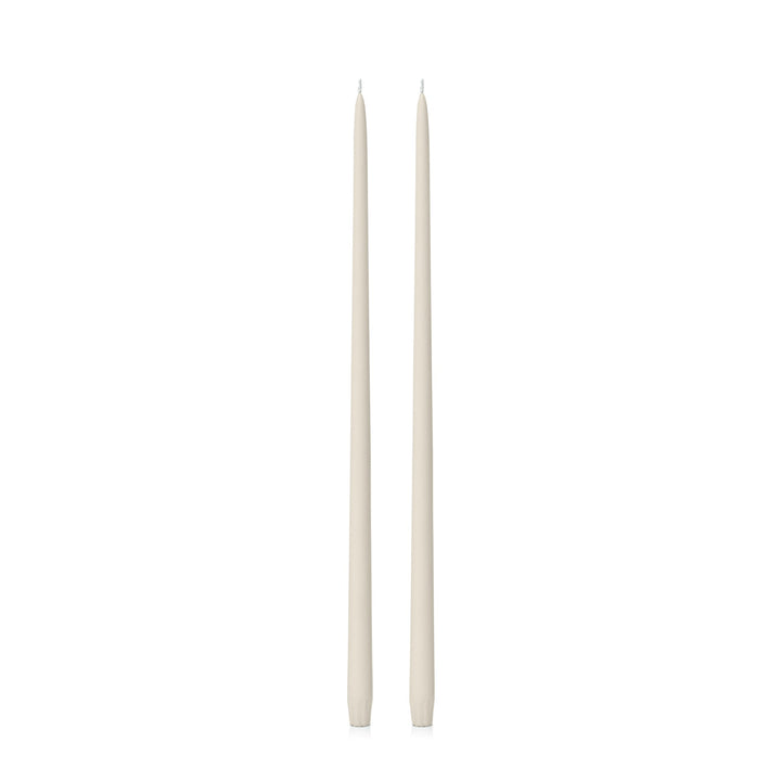 Ivory 55cm Taper Candles - Pack of 96
