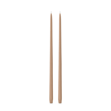 Latte 55cm Taper Candles - Pack of 96