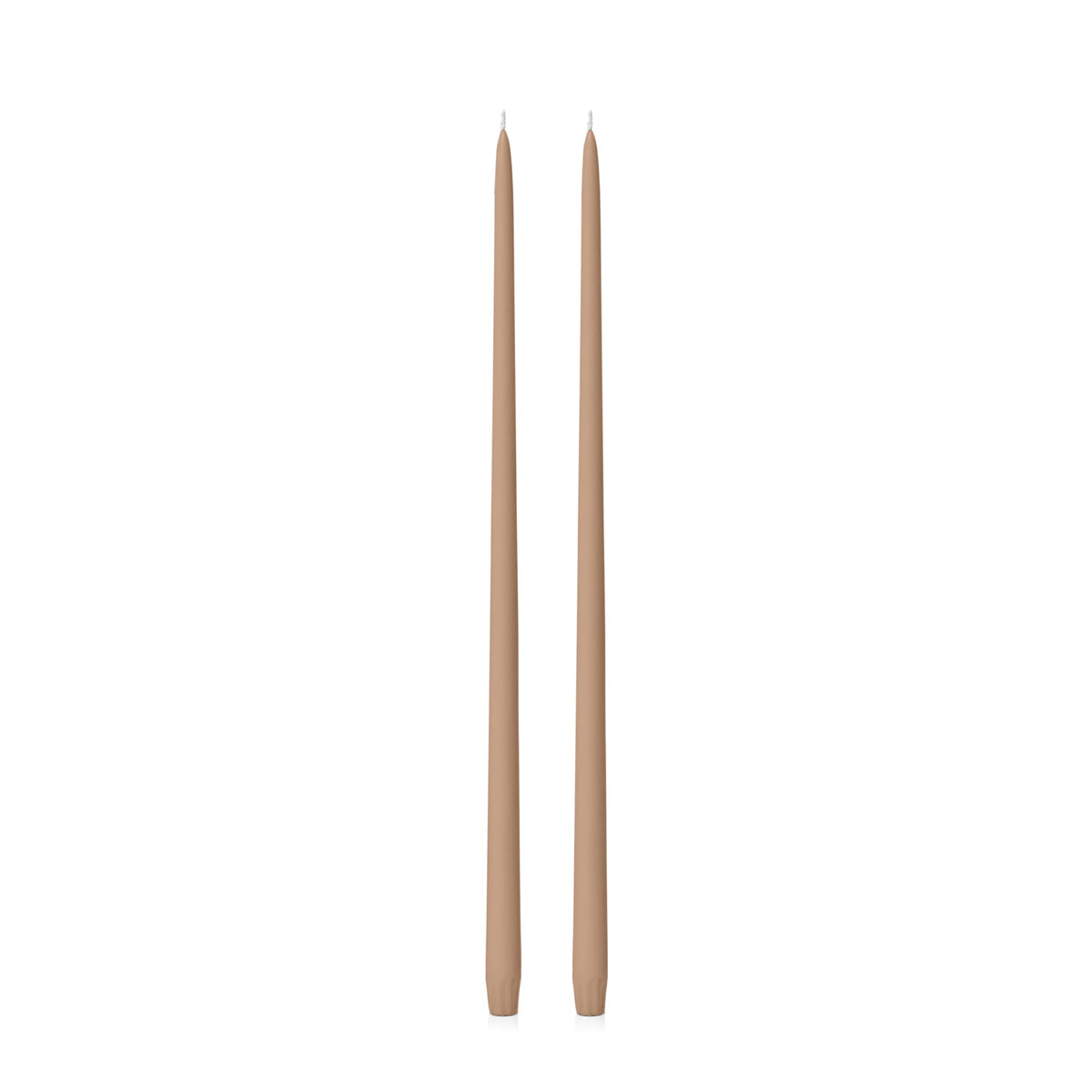 Latte 55cm Taper Candles - Pack of 96