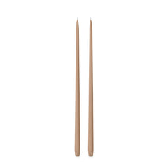 Latte 55cm Taper Candles Pack of 2