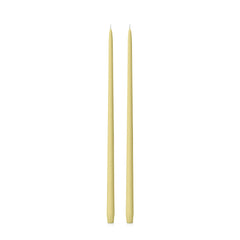 Lemon 55cm Taper Candles - Pack of 96