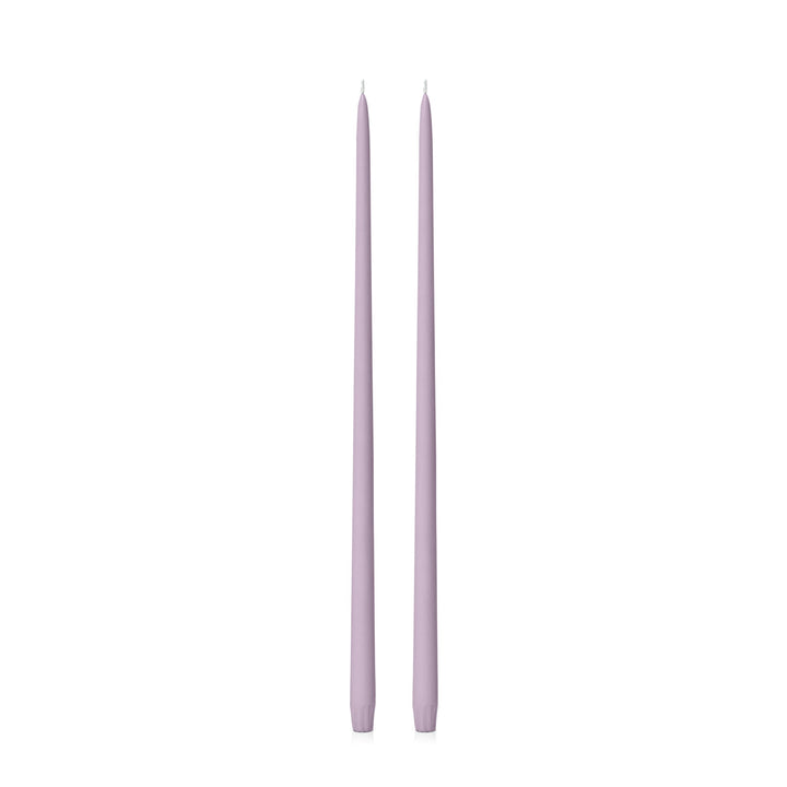 Lilac 55cm Taper Candles - Pack of 96