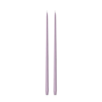 Lilac 55cm Taper Candles