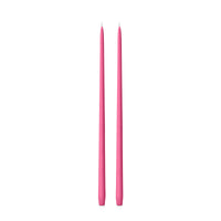 Magenta 55cm Taper Candles