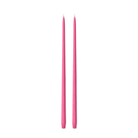 Magenta 55cm Taper Candles - Pack of 96
