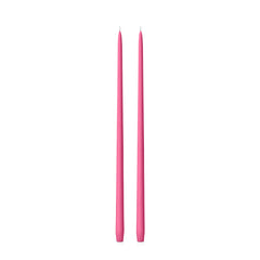 Magenta 55cm Taper Candles Pack of 2