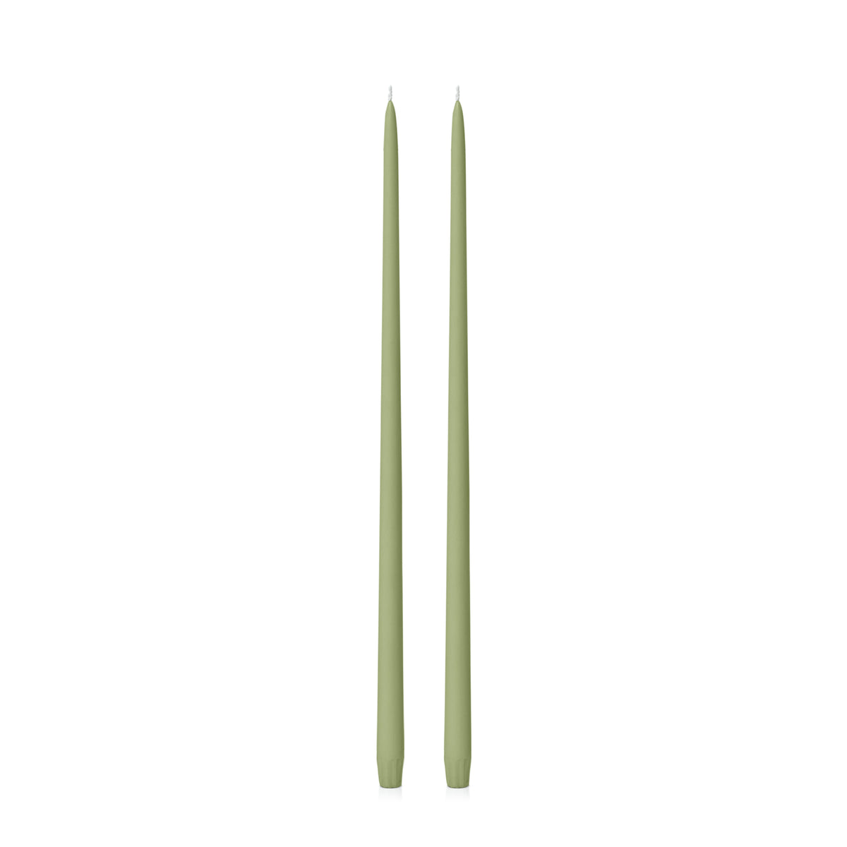 Matcha 55cm Taper Candles Pack of 2