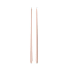 Nude 55cm Taper Candles Pack of 2