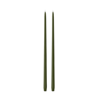Olive 55cm Taper Candles