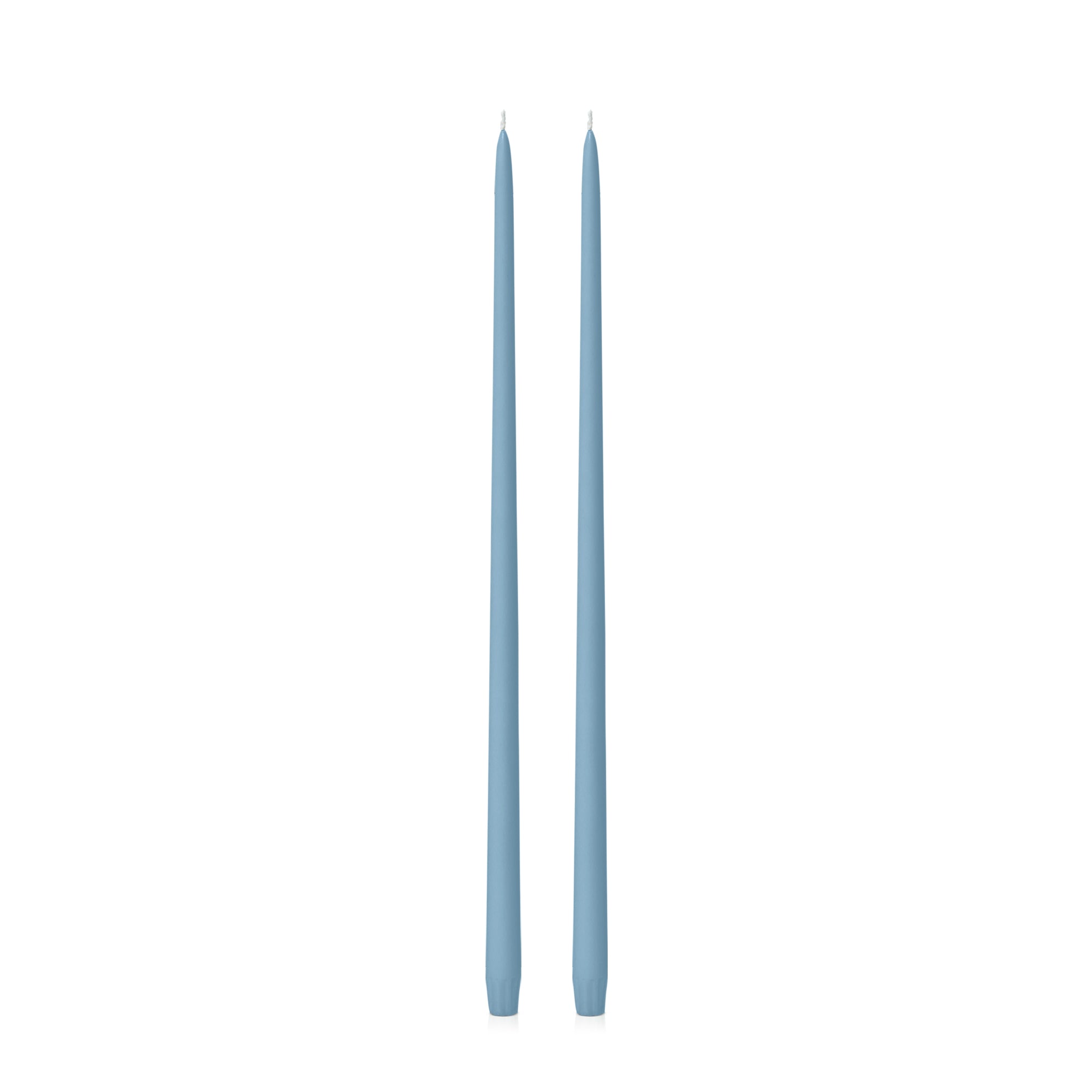 Pastel Blue 55cm Taper Candles Pack of 2