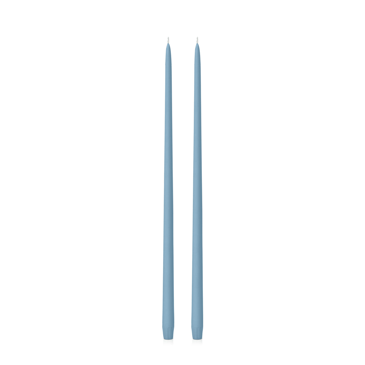 Pastel Blue 55cm Taper Candles Pack of 2