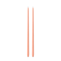 Peach 55cm Taper Candles