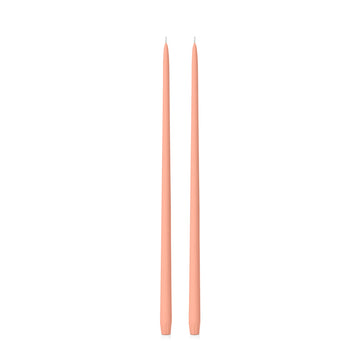Peach 55cm Taper Candles - Pack of 96
