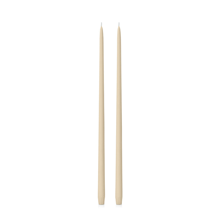 Sandstone 55cm Taper Candles - Pack of 96
