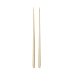 Sandstone 55cm Taper Candles Pack of 2