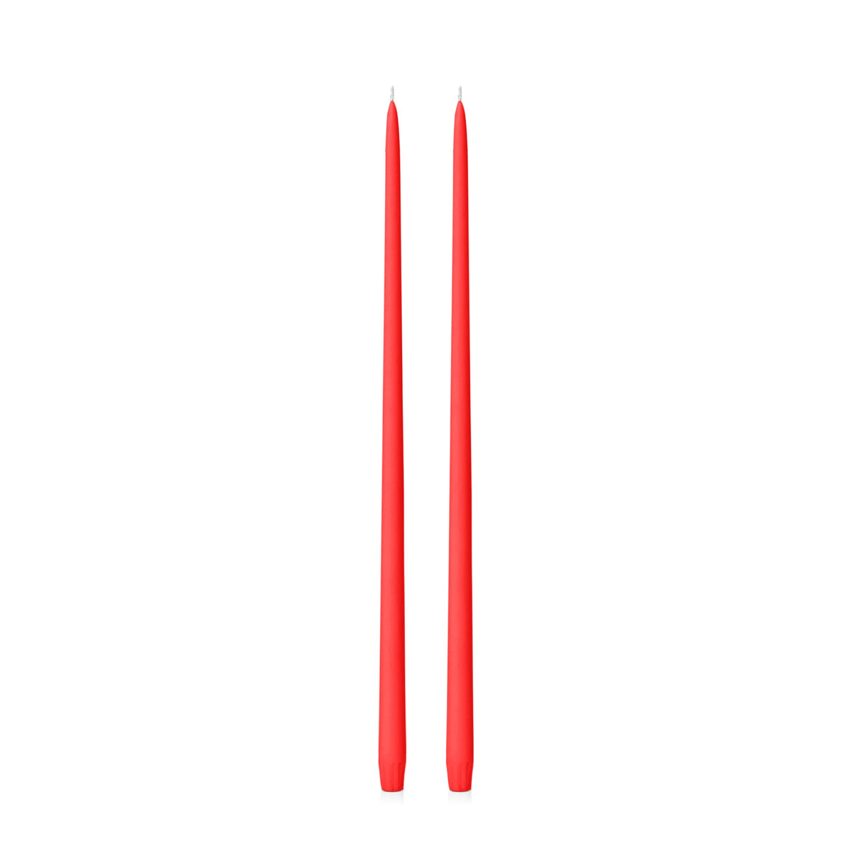 Scarlet 55cm Taper Candles - Pack of 96