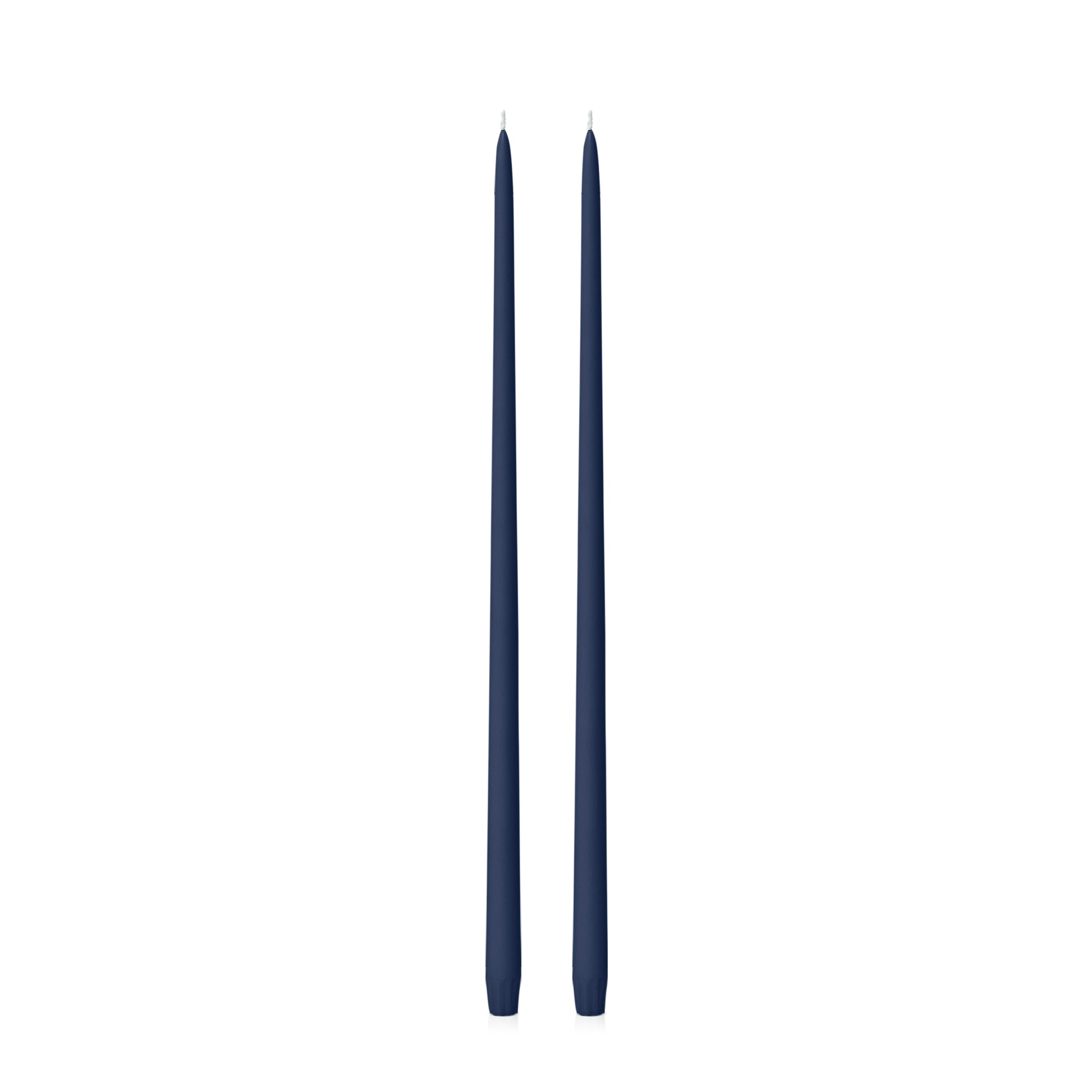 Sapphire 55cm Taper Candles Pack of 2