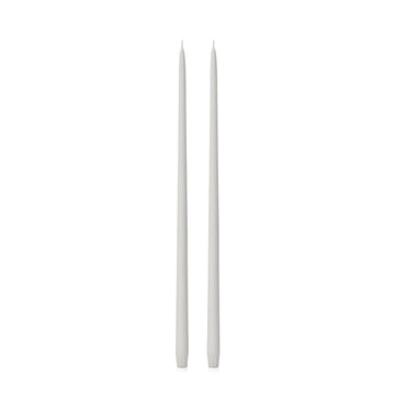 Stone 55cm Taper Candles - Pack of 96