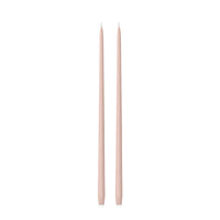 Vintage Blush 55cm Taper Candles