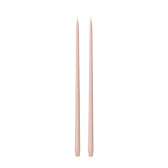 Vintage Blush 55cm Taper Candles Pack of 2