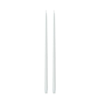 White 55cm Taper Candles