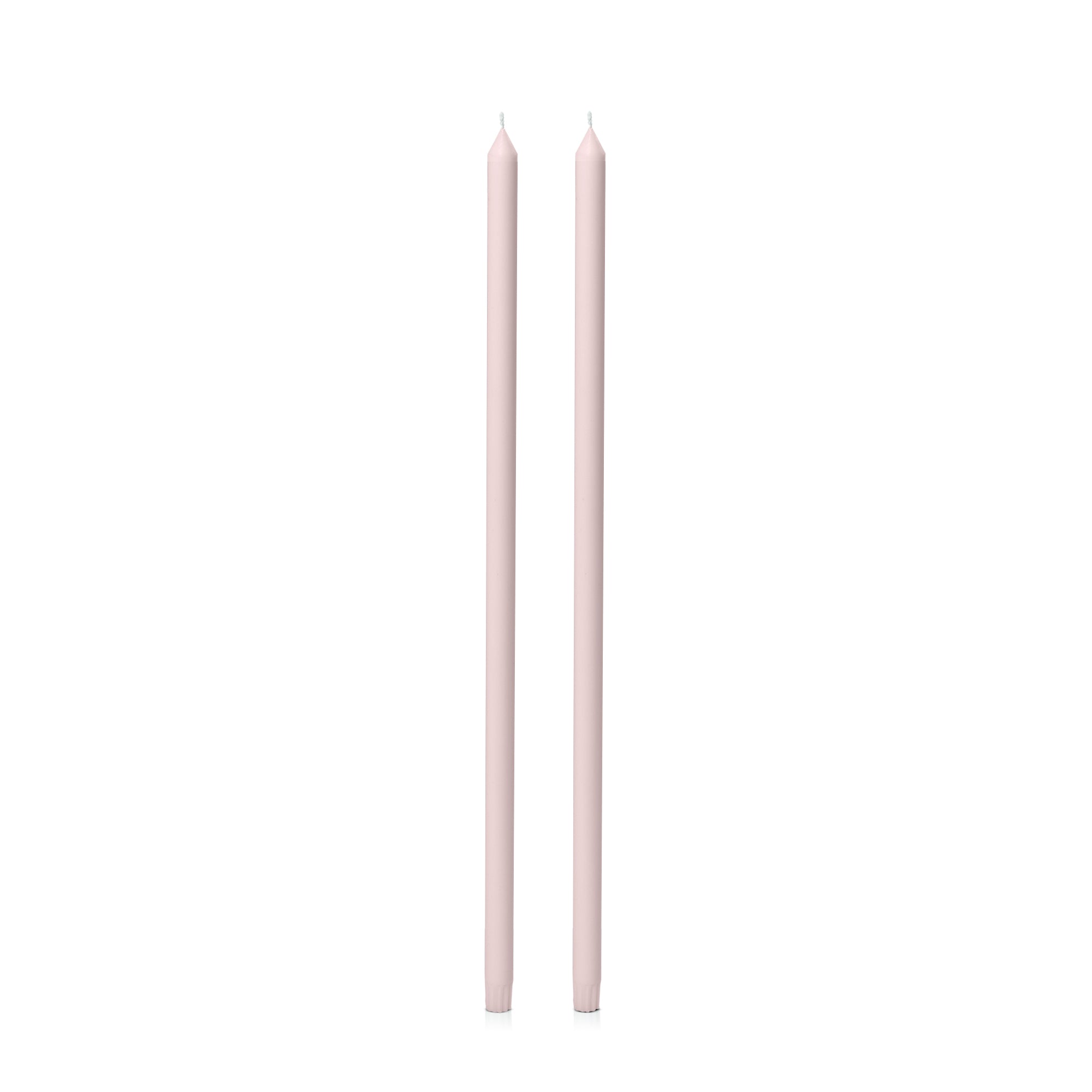 Antique Pink 60cm Dinner Candles Pack of 2