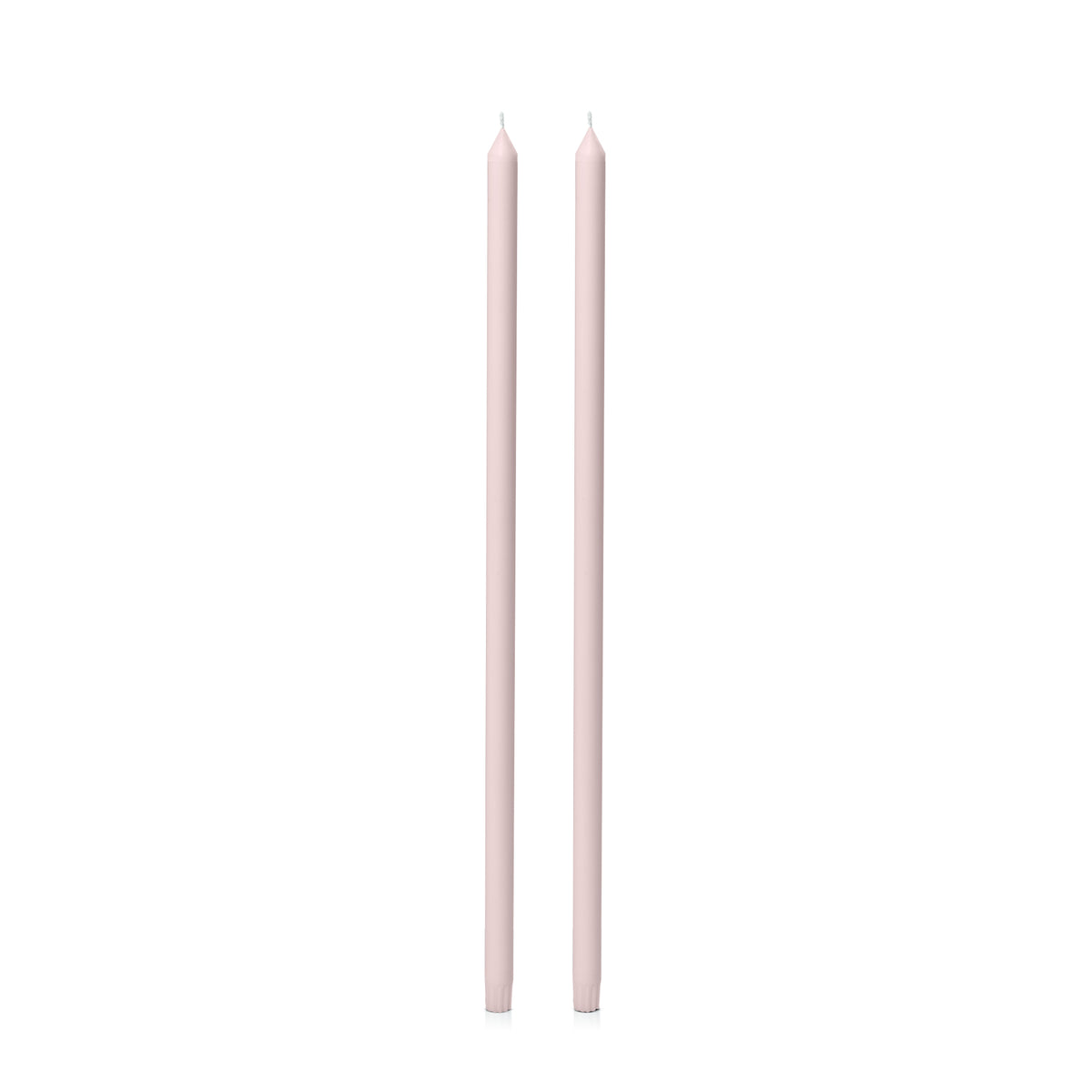Antique Pink 60cm Dinner Candles Pack of 2