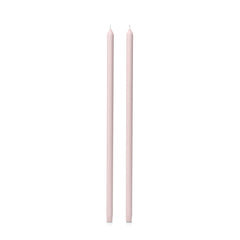 Antique Pink 60cm Dinner Candles Pack of 2