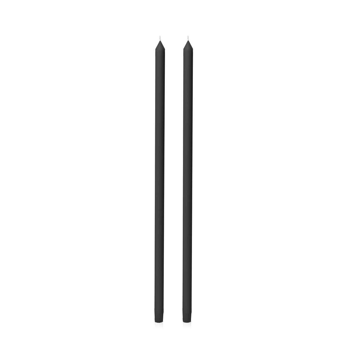 Black 60cm Dinner Candles - Pack of 96