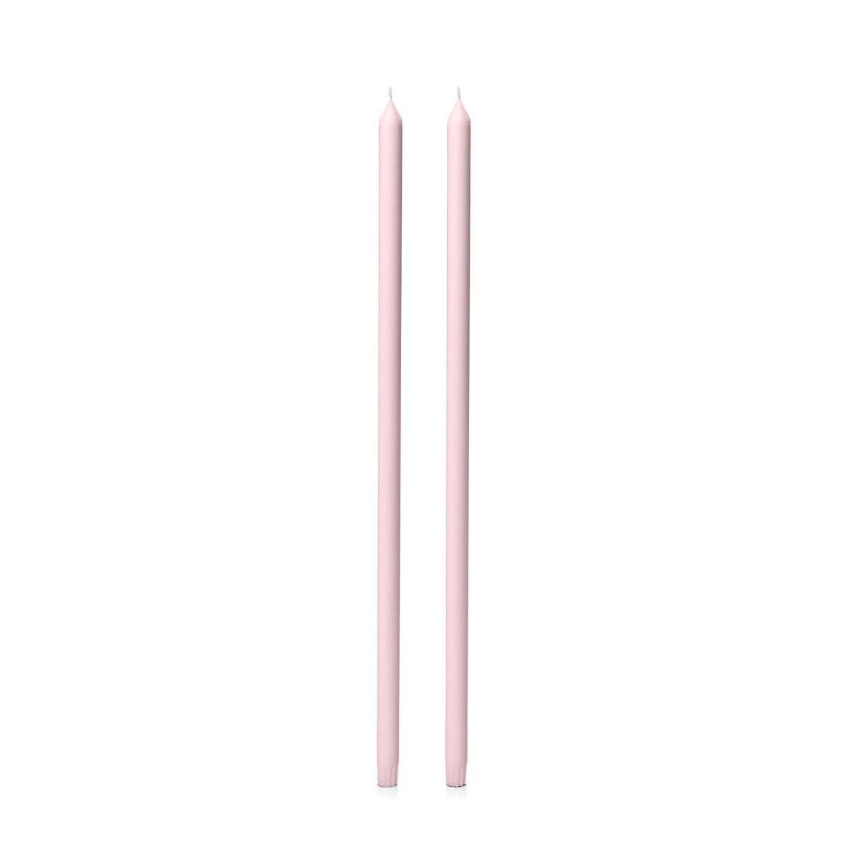 Blush Pink 60cm Dinner Candles Pack of 2