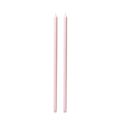 Blush Pink 60cm Dinner Candles Pack of 2