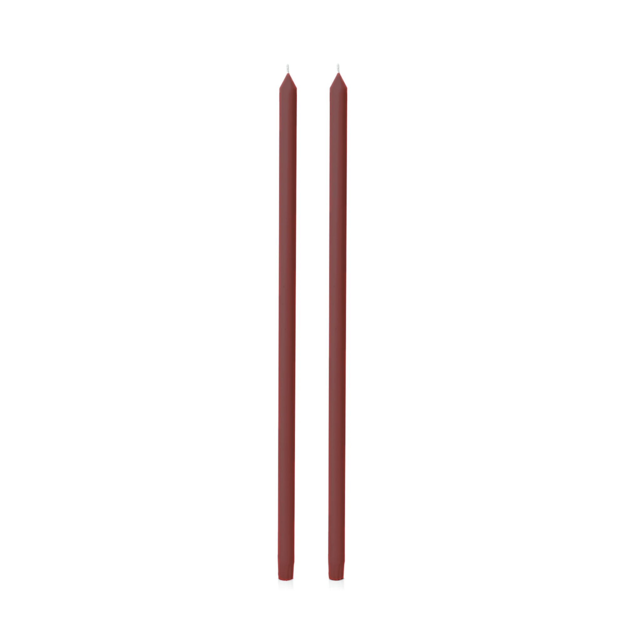 Burgundy 60cm Dinner Candles