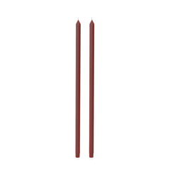 Burgundy 60cm Dinner Candles