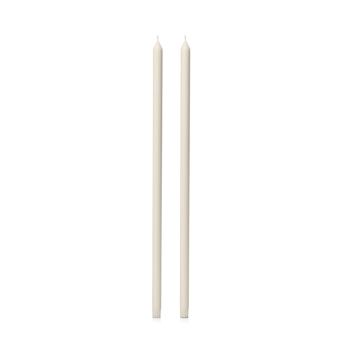 Ivory 60cm Dinner Candles Pack of 2