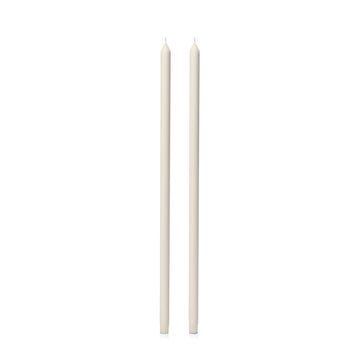 Ivory 60cm Dinner Candles - Pack of 96