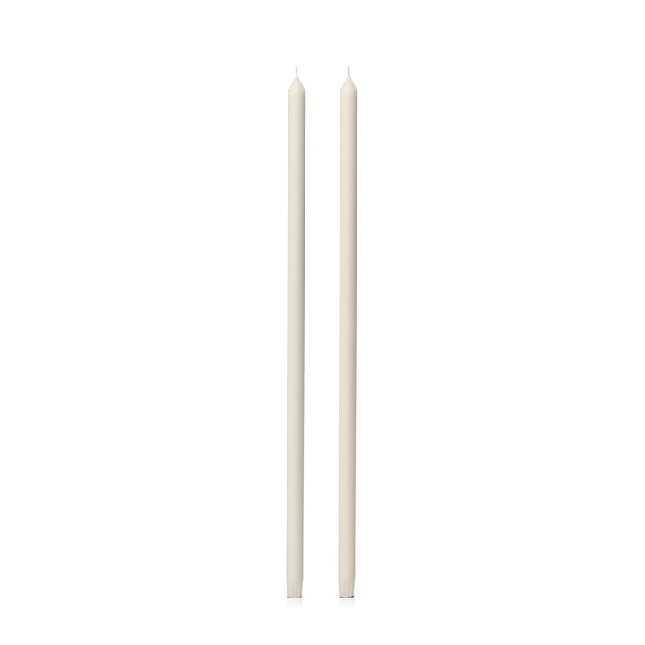 Ivory 60cm Dinner Candles - Pack of 96