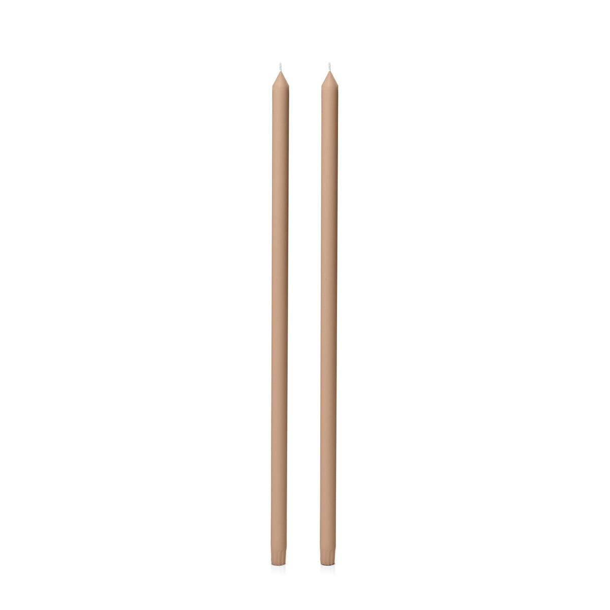 Latte 60cm Dinner Candles - Pack of 96