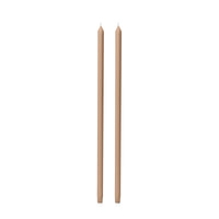 Latte 60cm Dinner Candles - Pack of 96