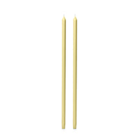 Lemon 60cm Dinner Candles - Pack of 96