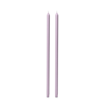 Lilac 60cm Dinner Candles Pack of 2