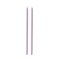 Lilac 60cm Dinner Candles